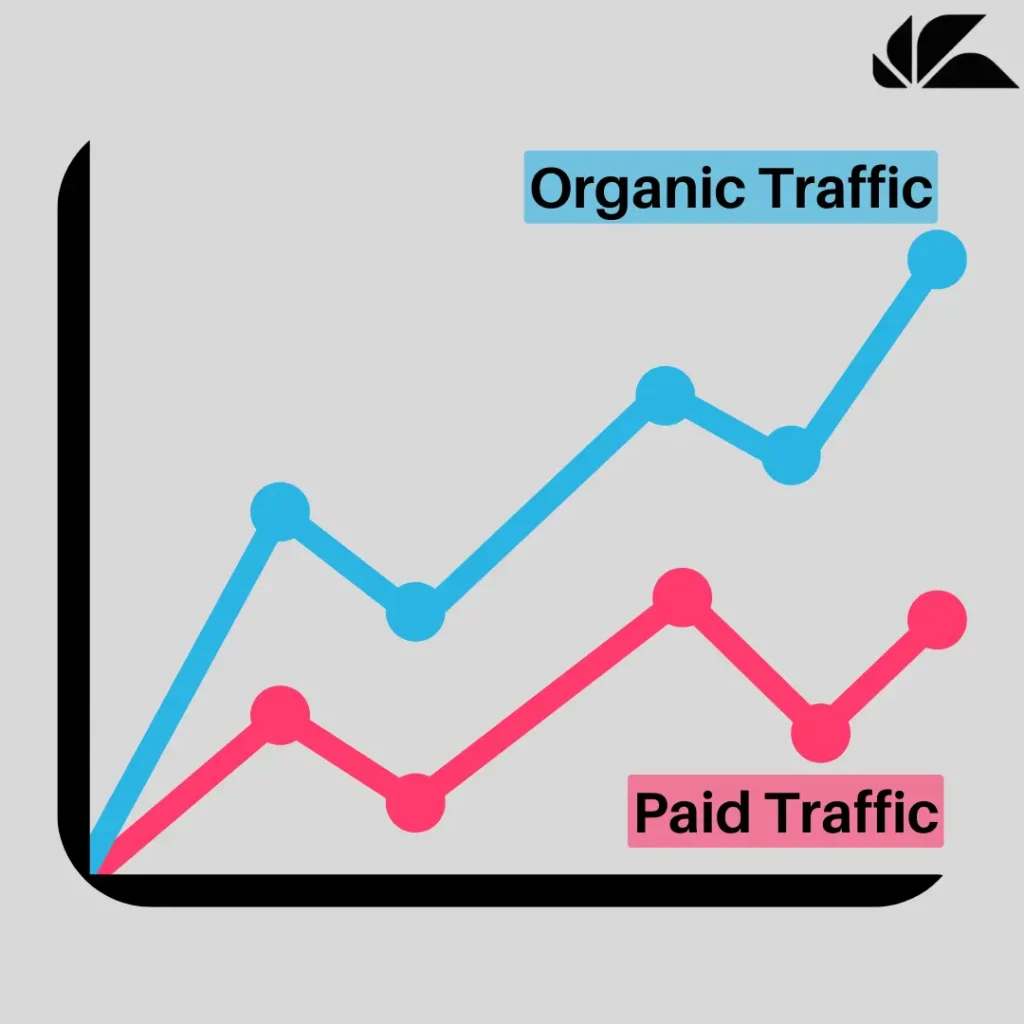 Organic Traffic VS Paid Traffic 